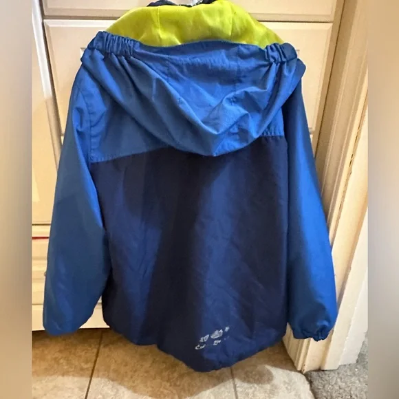 Eddie Bauer Winter Jacket with Inner Fleece Boys Size 7/8 - Picture 6 of 7